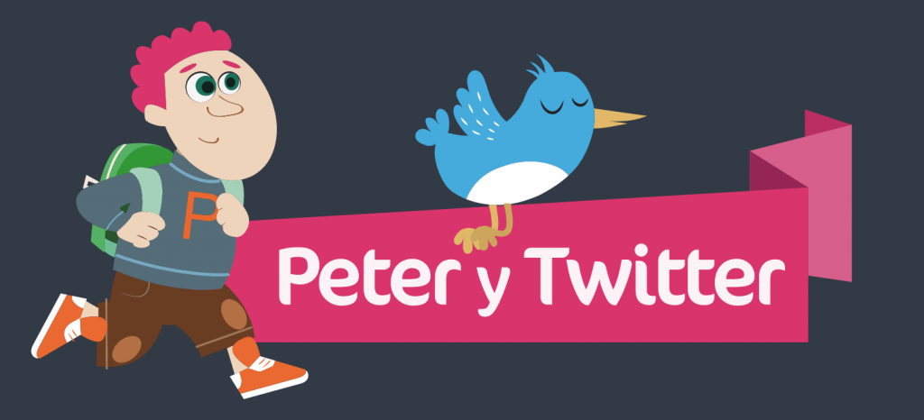 Peter y Twitter por la ciberconvivencia y la igualdad - ciberbullying - PantallasAmigas
